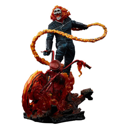 Marvel: Ghost Rider (Classic Variant): Premium Format Statue - Sideshow Collectibles Statues