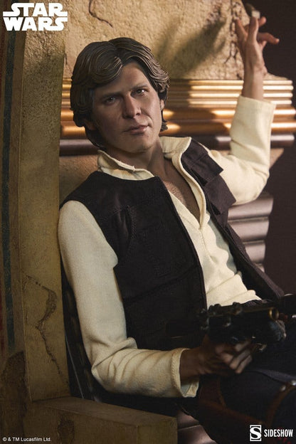 Star Wars Episode IV Mixed Media Premium Format Figure Han Solo: Sorry About the Mess 32 cm - Sideshow Collectibles Statues
