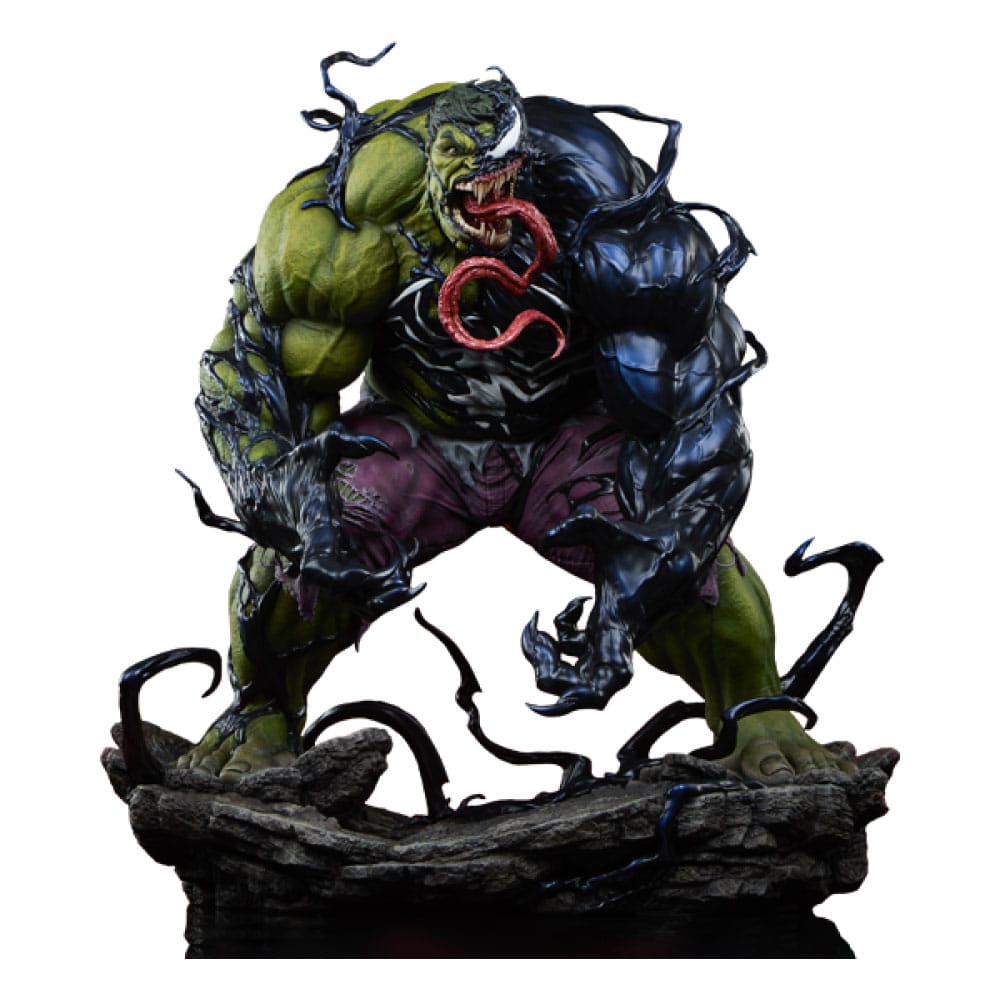 Marvel: Venomized Hulk: Premium Format Statue - Sideshow Collectibles Statues