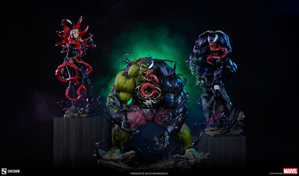 Marvel: Venomized Hulk: Premium Format Statue - Sideshow Collectibles Statues