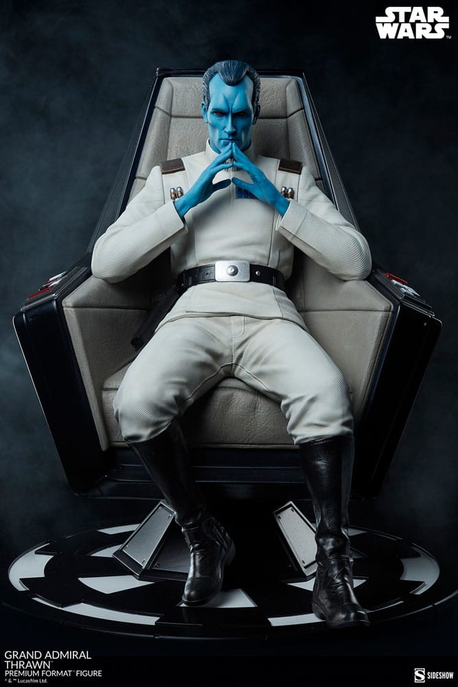 Star Wars Premium Format Figure Grand Admiral Thrawn - Sideshow Collectibles Statues