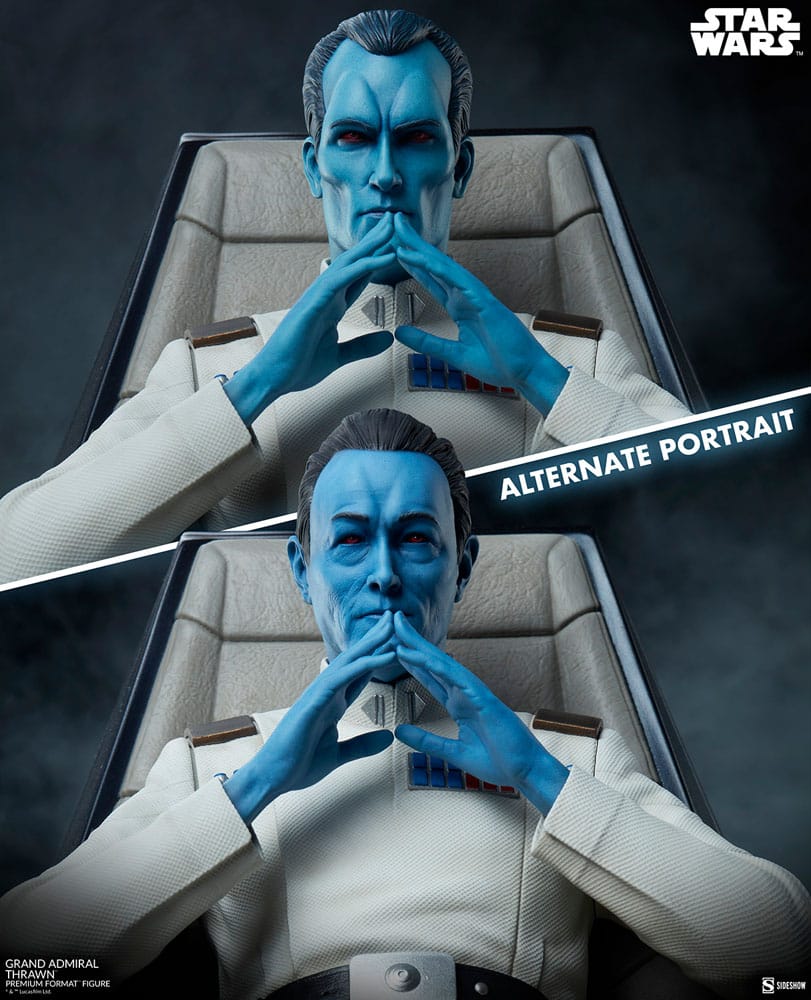 Star Wars Premium Format Figure Grand Admiral Thrawn - Sideshow Collectibles Statues