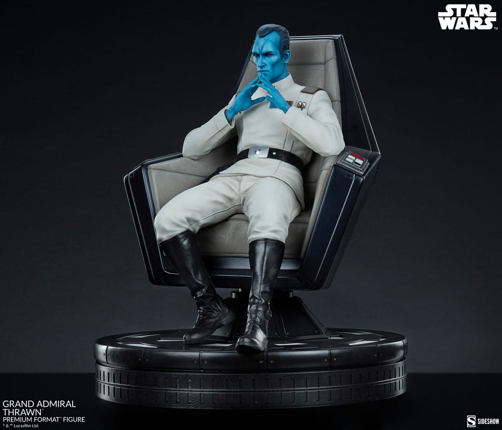 Star Wars Premium Format Figure Grand Admiral Thrawn - Sideshow Collectibles Statues