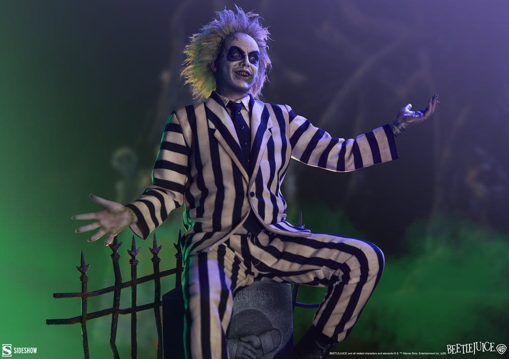 Beetlejuice Premium Format Mixed Media Statue Beetlejuice 54 cm - Sideshow Collectibles Statues & Busts