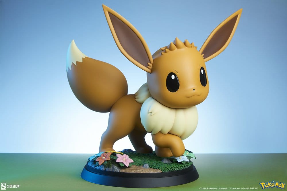Pokémon Life-Size Figure Eevee 34 cm - Sideshow Collectibles Lifesize Statues