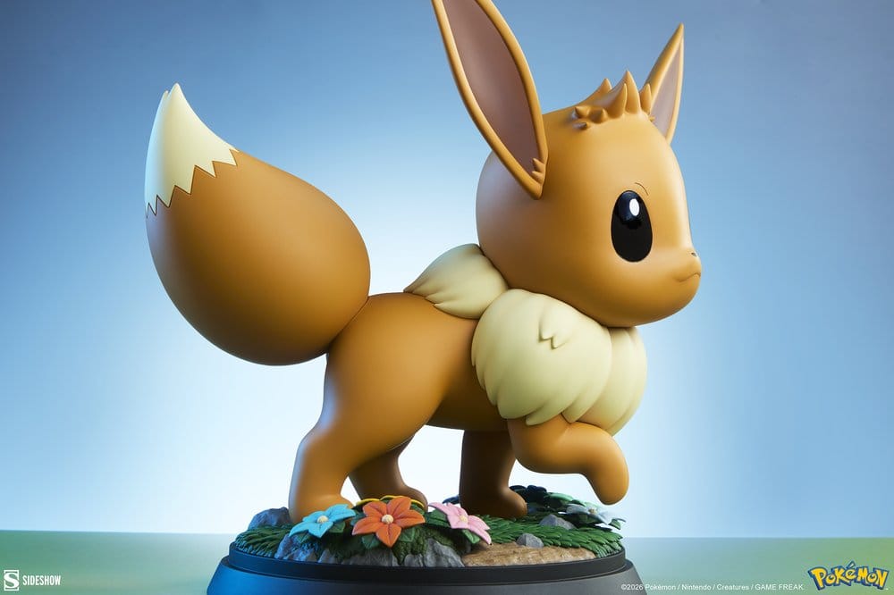 Pokémon Life-Size Figure Eevee 34 cm - Sideshow Collectibles Lifesize Statues