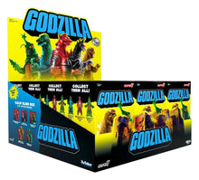 Godzilla Toho (Metallic) Action Figure Blind Box Wave 5 Display Box Qty 12 - Super7 Action Figures, Blind Boxes