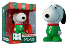 Vintage Peanuts Fun! Fun! Mini Figure Wave 03 Holiday Snoopy (Candy Cane PJs) - Super7 Mini Figures