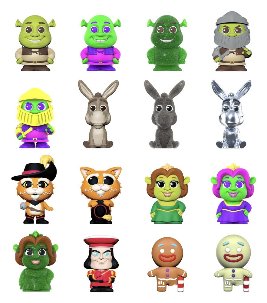 Shrek Fun! Fun! Mini Figures Wave 01 Blind Box Display Box Qty 9