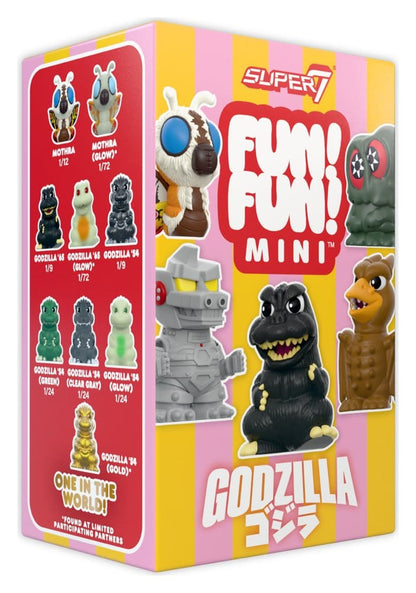 Godzilla Toho Fun! Fun! Mini Figures Wave 01 Blind Box Display (9) - Super7 Blind Boxes