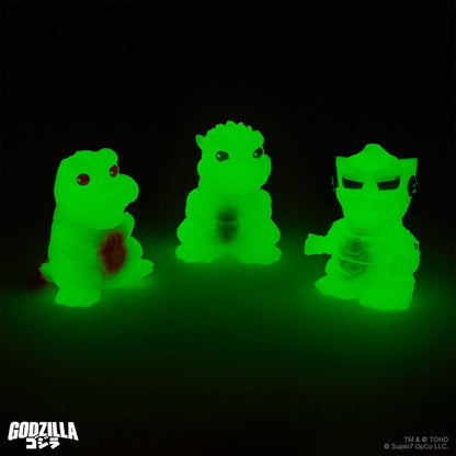 Godzilla Toho Fun! Fun! Mini Figures Wave 01 Blind Box Display (9) - Super7 Blind Boxes