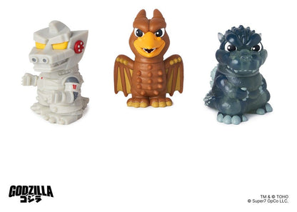 Godzilla Toho Fun! Fun! Mini Figures Wave 01 Blind Box Display (9) - Super7 Blind Boxes