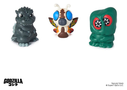 Godzilla Toho Fun! Fun! Mini Figures Wave 01 Blind Box Display (9) - Super7 Blind Boxes
