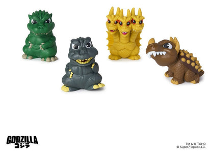 Godzilla Toho Fun! Fun! Mini Figures Wave 01 Blind Box Display (9) - Super7 Blind Boxes