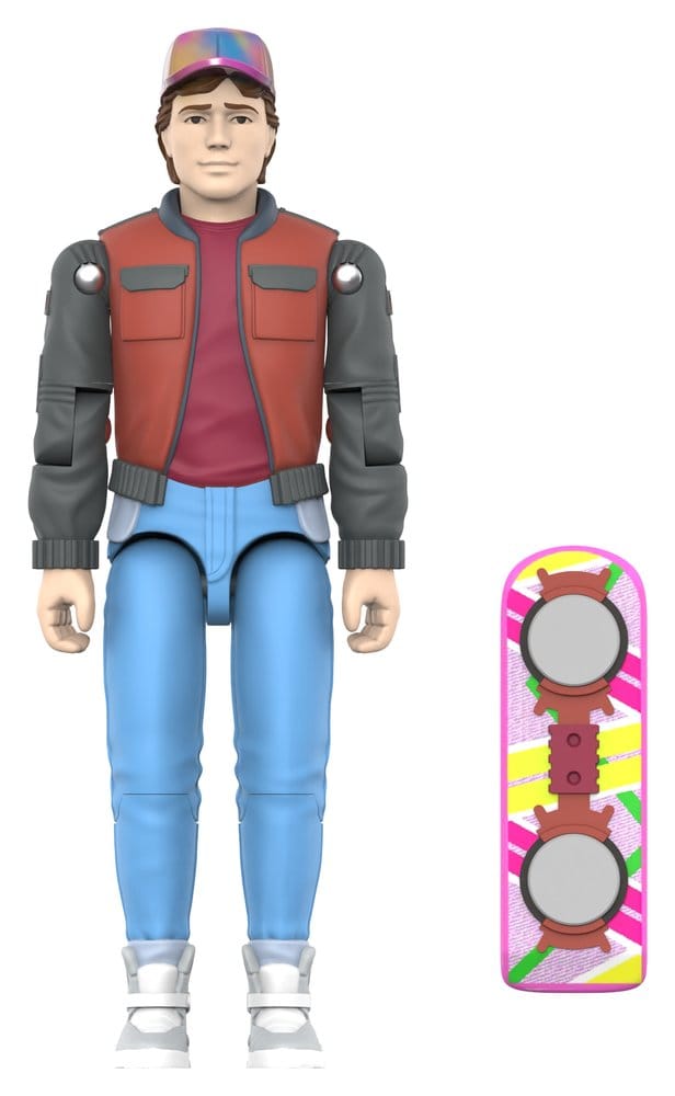 Back to the Future ReAction+ Action Figure Wave 02 Marty McFly Box Qty 2015