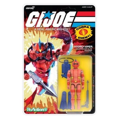 GI Joe ReAction+ Action Figure Wave 07 Hydro Viper (Comic) - Super7 Action Figures
