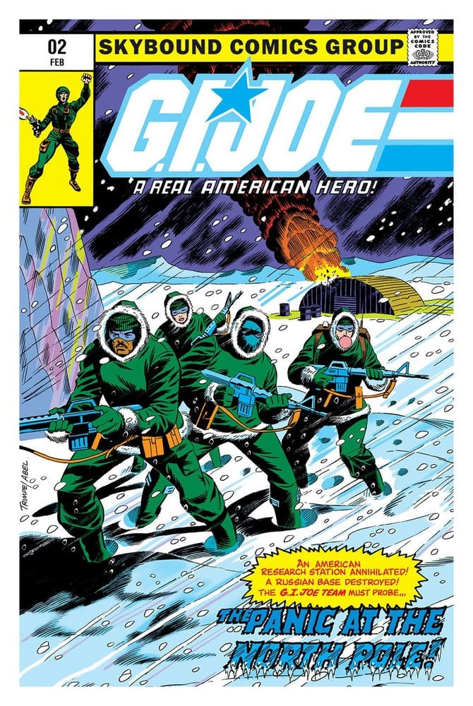 G.I. Joe ReAction+ Action Figure Snake Eyes (Skybound Comic Box Series, Issue #2) - Super7 Action Figures
