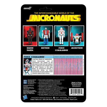 Micronauts ReAction+ Action Figure Force Commander - Super7 Action Figures