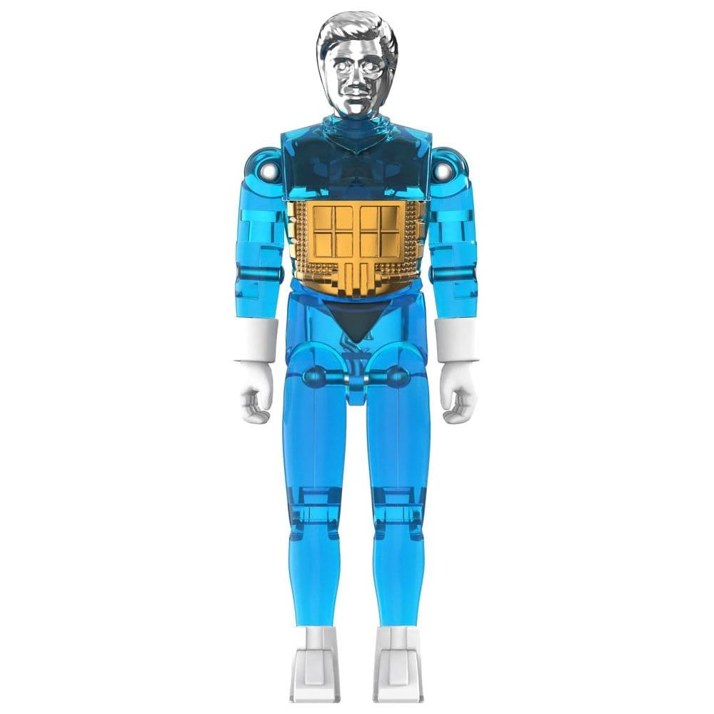 Micronauts ReAction+ Action Figure Wave 03 Time Traveler (Translucent Blue) - Super7 Action Figures