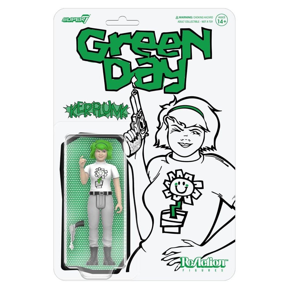 Green Day ReAction Action Figure Kerplunk Girl - Super7 Action Figures