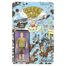 Green Day ReAction Action Figure Wave 01 Tré Cool (Mud Fight) - Super7 Action Figures
