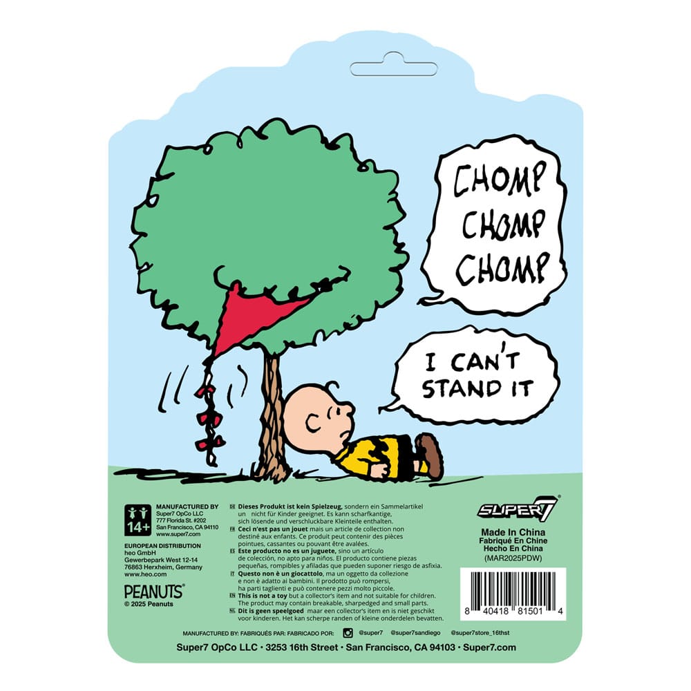Peanuts ReAction Action Figure Charlie Brown and the Kite-Eating Tree (Comic Panel) - Super7 Action Figures