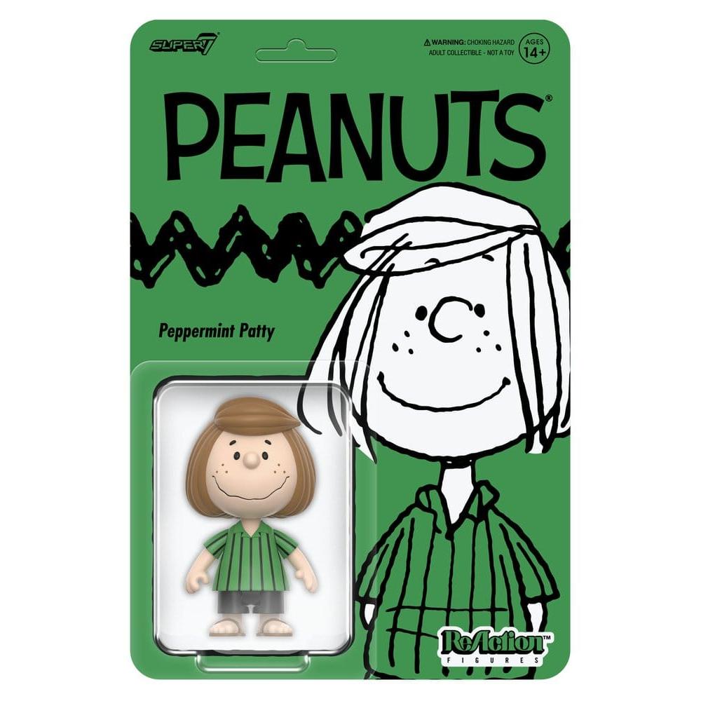 Peanuts ReAction Action Figure Wave 09 Peppermint Patty - Super7 Action Figures