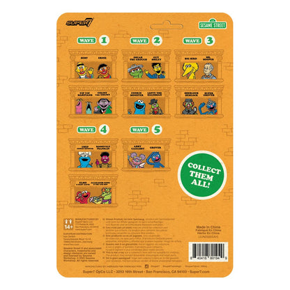 Sesame Street ReAction Action Figure Wave 05 Grover - Super7 Action Figures