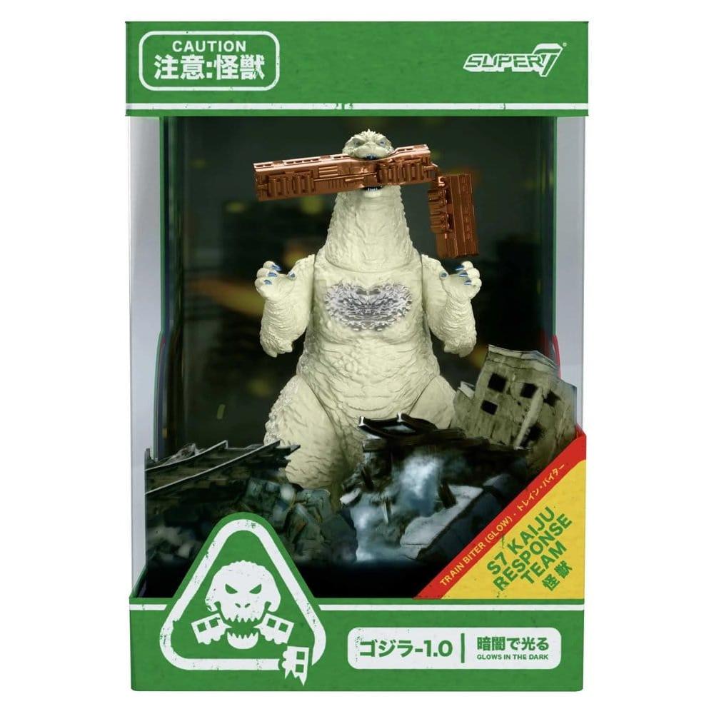 Godzilla Toho ReAction Action Figure Minus One (Train Biter - Glow) 15 cm - Super7 Action Figures