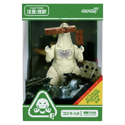 Godzilla Toho ReAction Action Figure Minus One (Train Biter - Glow) 15 cm - Super7 Action Figures