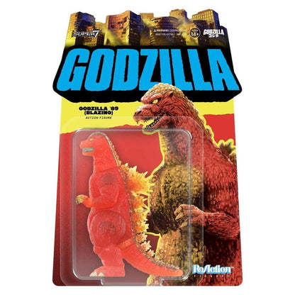 Godzilla Toho ReAction Action Figure Godzilla - 1989 (Blazing) - Super7 Action Figures