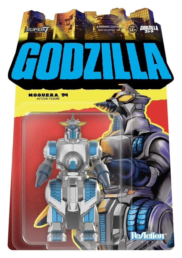 Godzilla Toho ReAction Action Figure M.O.G.U.E.R.A. - Super7 Action Figures