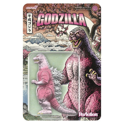 Godzilla Toho ReAction Action Figure Godzilla '89 (Cherry Blossom Festival) - Super7 Action Figures