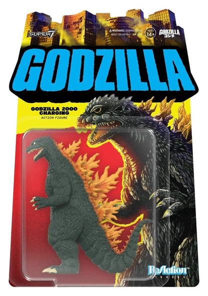 Godzilla Toho ReAction Action Figure Godzilla (2000, Charging) 24 cm - Super7 Action Figures