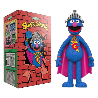Sesame Street Supersize Vinyl Figure Super Grover 36 cm - Super7 Statues & Busts