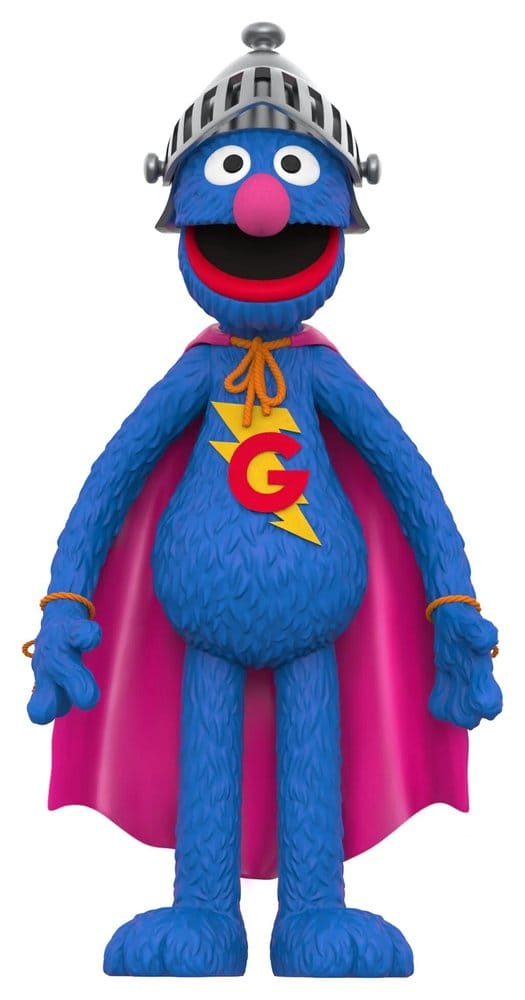 Sesame Street Supersize Vinyl Figure Super Grover 36 cm - Super7 Statues & Busts