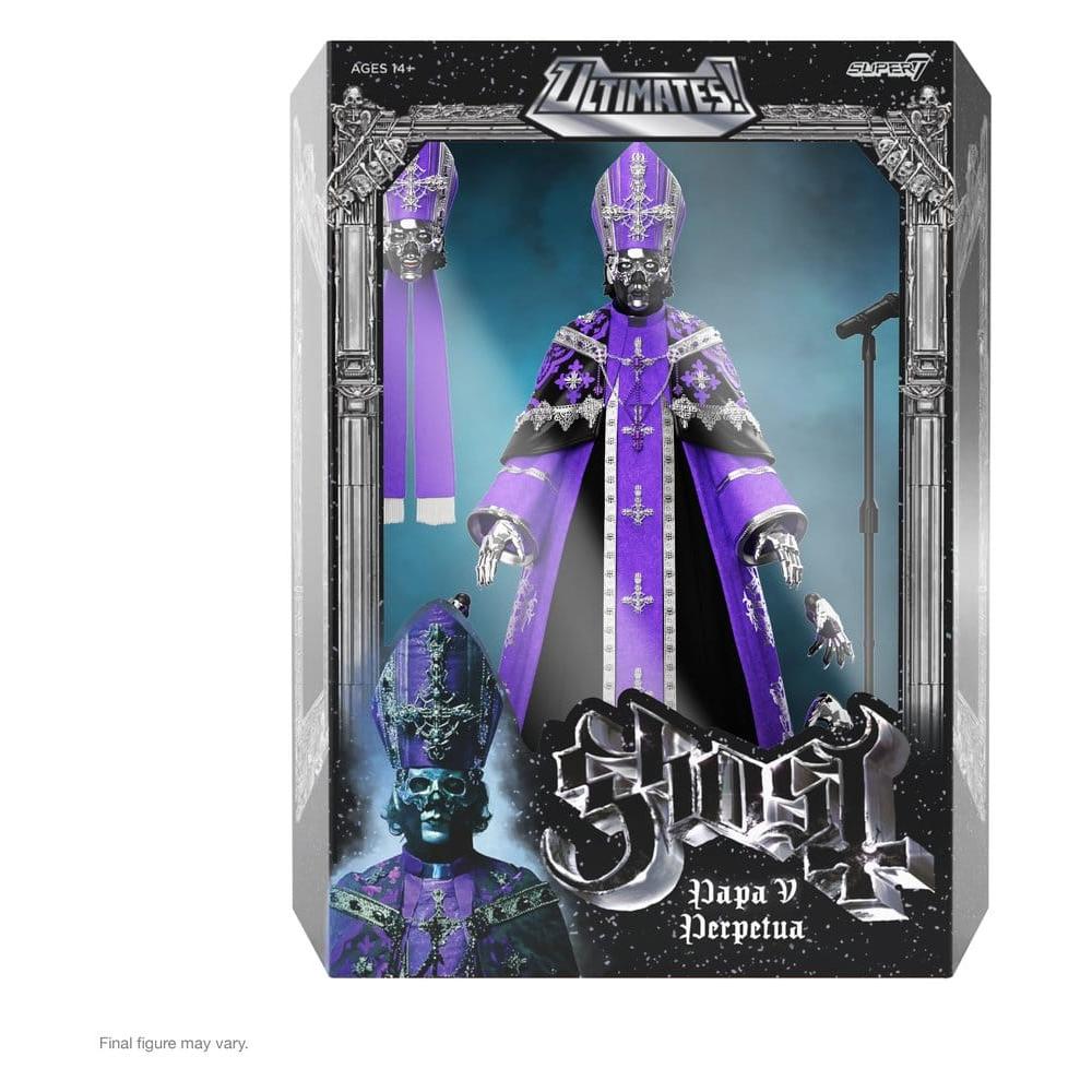 Ghost Ultimates! Wave 05 Action Figure Papa V Perpetua 18 cm - Super7 Action Figures