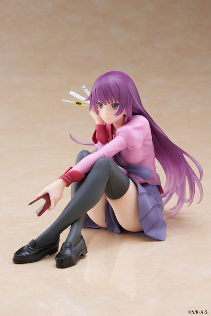 Monogatari PVC Statue Desktop Cute Figure Hitagi Senjougahara 13 cm - Taito Prize Statues