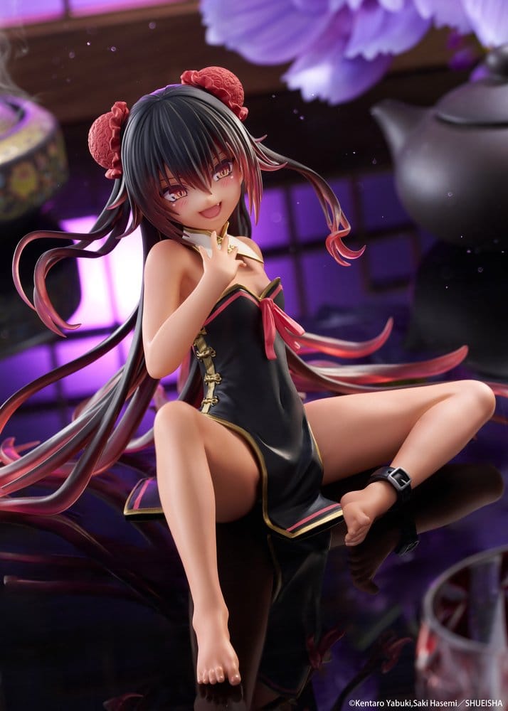 To Love-Ru Darkness Desktop Cute PVC Figure Nemesis (Chinese Dress Ver.) 13 cm - Taito Prize Statues