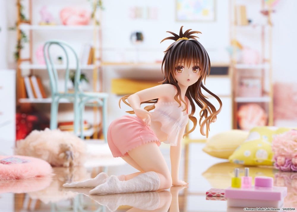 To Love-Ru Darkness Desktop Cute PVC Figure Mikan Yuki (Roomwear Ver.) 13 cm - Taito Prize Statues