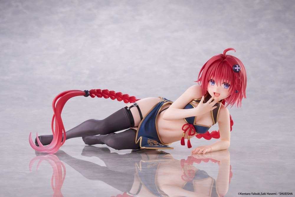 To Love-Ru Darkness Desktop Cute PVC Figure Mea Kurosaki (Chinese Dress Ver.) 13 cm - Taito Prize Statues