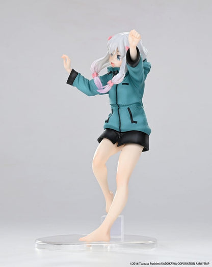 Eromanga Sensei Coreful PVC Figure Sagiri Izumi (Hoodie Ver.) Reissue 20 cm - Taito Prize Statues
