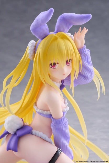 To Love-Ru Darkness MOFLOCK PVC Figure Golden Darkness (Fluffy Bunny Ver.) 13 cm - Taito Prize Statues