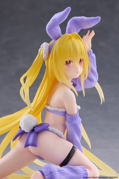 To Love-Ru Darkness MOFLOCK PVC Figure Golden Darkness (Fluffy Bunny Ver.) 13 cm - Taito Prize Statues