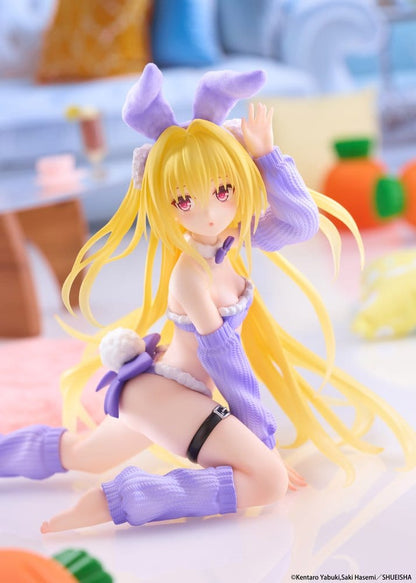 To Love-Ru Darkness MOFLOCK PVC Figure Golden Darkness (Fluffy Bunny Ver.) 13 cm - Taito Prize Statues