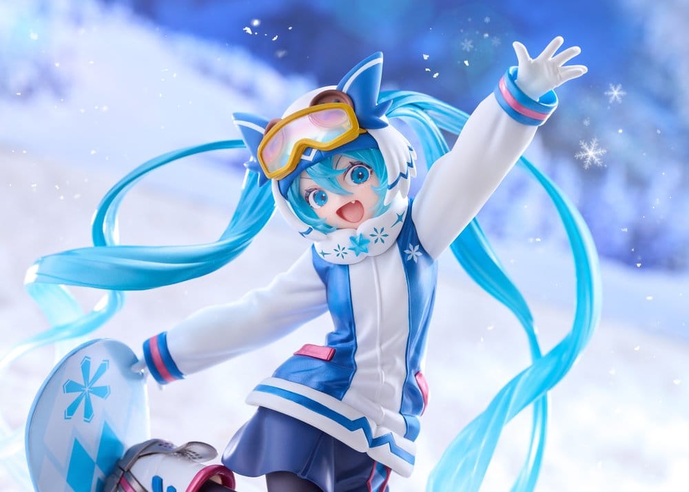 Hatsune Miku AMP+ PVC Figure Snow Miku All Stars 2016 Ver.