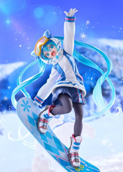 Hatsune Miku AMP+ PVC Figure Snow Miku All Stars 2016 Ver.