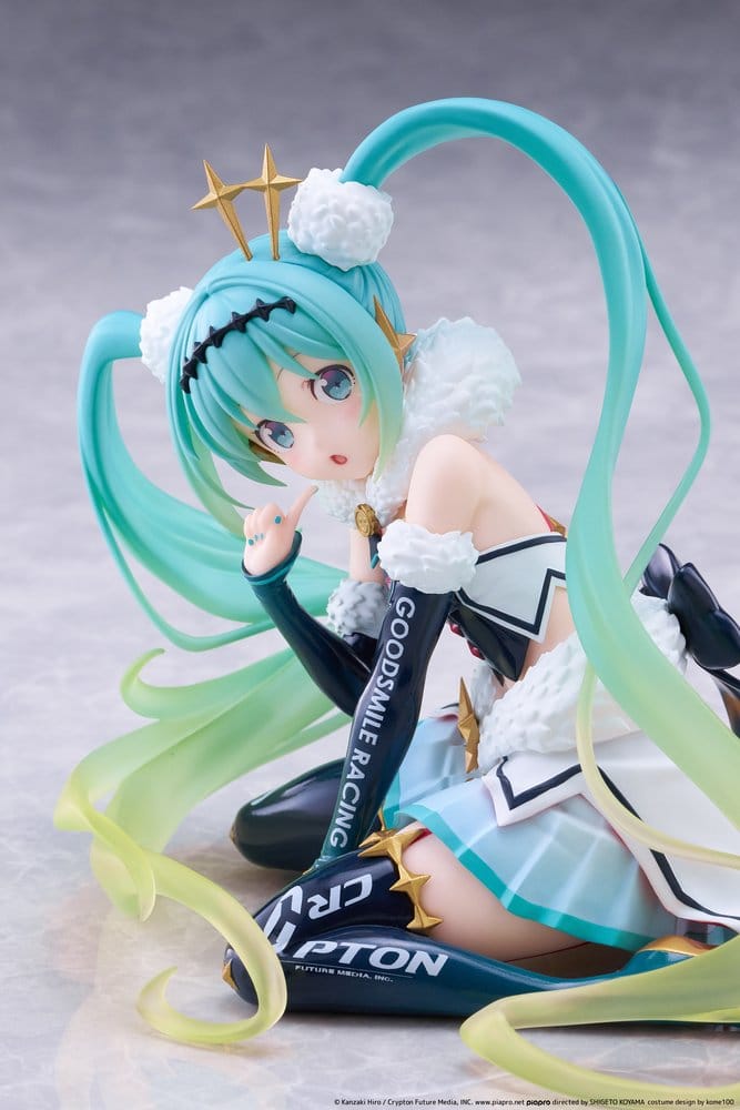 Hatsune Miku Taito Kuji PVC Figure Racing Miku 2018 Ver. Round 8 - Taito Prize Statues
