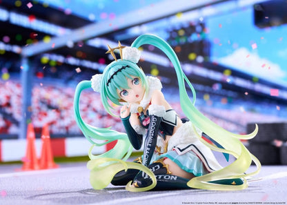 Hatsune Miku Taito Kuji PVC Figure Racing Miku 2018 Ver. Round 8 - Taito Prize Statues