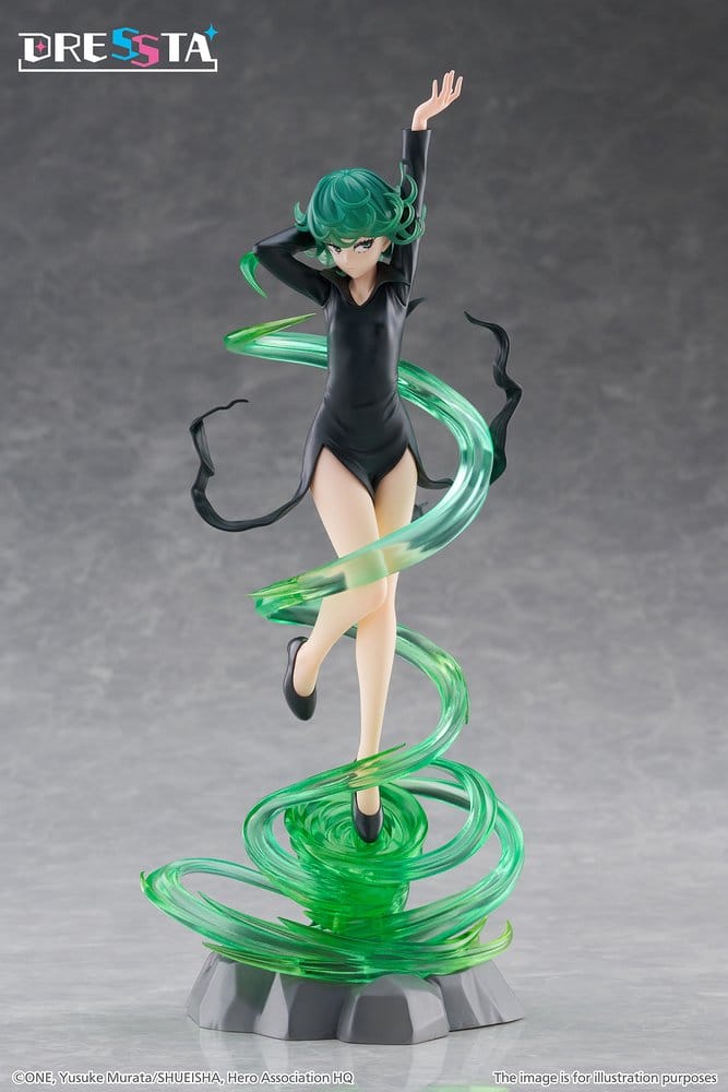 One-Punch Man Dressta PVC Figure Terrible Tornado - Taito Prize Statues